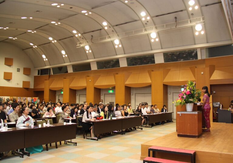 世界平和女性連合(WFWP)留学生日本語弁論大会