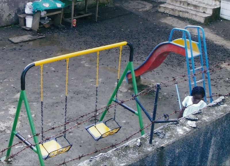 設置された遊具