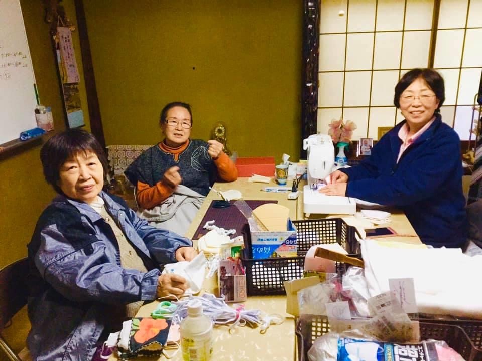 WFWP世界平和女性連合手作りマスク