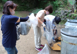 世界平和女性連合WFWP丸亀城清掃活動