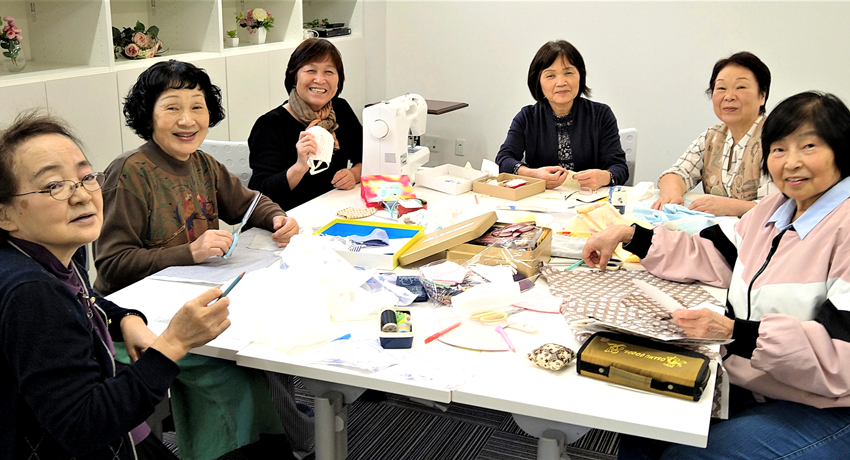 世界平和女性連合WFWPドミニカ国マスク支援2